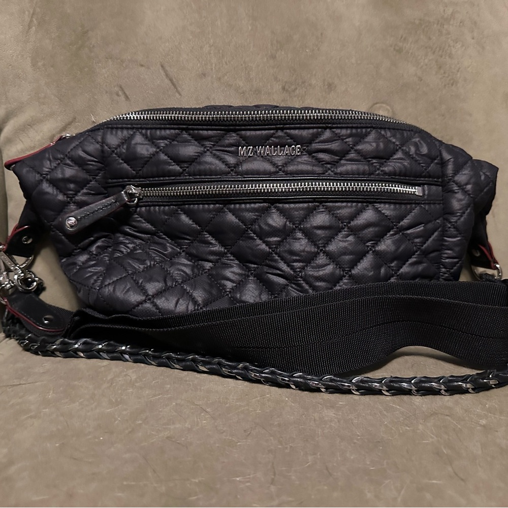 MZ Wallace Black Crosby Sling Bag